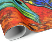 Ire, Van Gogh's berühmtes Blumenbild Geschenkpapier (Rolleneckpunkt)