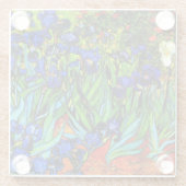 Ire, Van Gogh's berühmtes Blumenbild Glasuntersetzer (Rückseite)