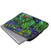 Ire, Van Gogh's berühmtes Blumenbild Laptopschutzhülle (Vorne Knopf)