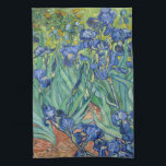 Ire | Vincent van Gogh Geschirrtuch<br><div class="desc">Ire (1889) von dem niederländischen post-impressionistischen Künstler Vincent Van Gogh. Original Landschaftsmalerei ist ein Öl auf der Leinwand,  das einen Garten blühender Iris-Blume zeigt. Verwenden Sie die Entwurfstools,  um einen benutzerdefinierten Text hinzuzufügen oder das Bild zu personalisieren.</div>