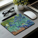 Ire | Vincent Van Gogh Mousepad<br><div class="desc">Ire (1889) von dem niederländischen post-impressionistischen Künstler Vincent Van Gogh. Original Landschaftsmalerei ist ein Öl auf der Leinwand, das einen Garten blühender Iris-Blume zeigt.
Verwenden Sie die Entwurfstools, um einen benutzerdefinierten Text hinzuzufügen oder das Bild zu personalisieren.</div>