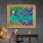 Ire, Vincent van Gogh Poster<br><div class="desc">Das Originellste ist das zeichn der Reize. Im Gegensatz zu den impressionistischen Blume, in denen die Pflanze formlose Farbflecken sind, werden diese sorgfältig für ihre Formen untersucht und individualisiert, mit der gleichen Aufrichtigkeit und Präzision wie Van Goghs Porträts. Er entdeckt eine unendliche Vielfalt gekrümmter Silhouetten, eine neue Bewegungsquelle, in einer...</div>