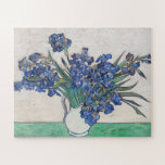 Ire, Vincent van Gogh Puzzle<br><div class="desc">Im Mai 1890,  kurz bevor er sich aus dem Asyl in Saint-Rémy auschecken ließ,  malte Van Gogh vier üppige Blumensträuße,  das einzige Stillleben eines jeden Ehrgeizes,  den er in seinem jahrelangen bleibe unternommen hatte: zwei Reize,  zwei Rose,  in kontrastierenden Farbschemen und Formaten.</div>