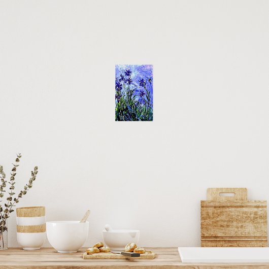 Ire von Claude Monet Poster (Küche)
