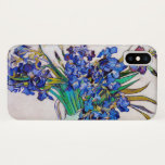 Ire von Vincent Van Gogh blauen Blumen Kunst Case-Mate iPhone Hülle<br><div class="desc">Ire von Vincent Van Gogh blauen Blumen Kunst</div>