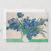 Ire von Vincent van Gogh Dankeskarte (Vorderseite)