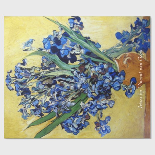 Ire von Vincent van Gogh. Geschenkpapier (Flach)