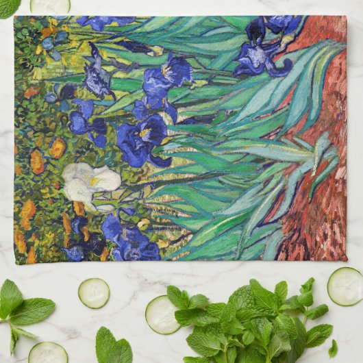 Ire von Vincent van Gogh Geschirrtuch (Gefaltet)