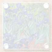 Ire von Vincent van Gogh Glasuntersetzer (Rückseite)