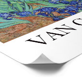 Ire von Vincent van Gogh Poster (Ecke)