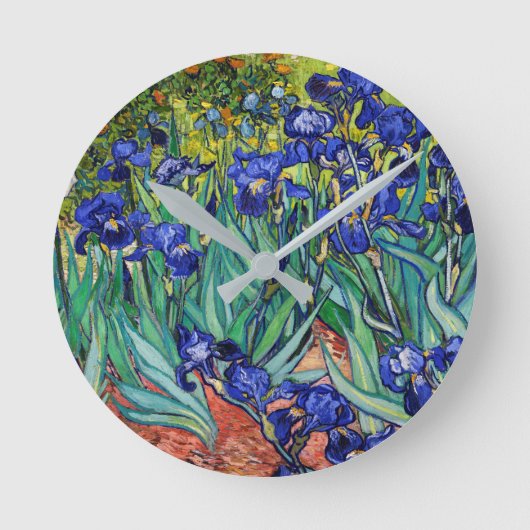 Ire von Vincent van Gogh Runde Wanduhr (Vorderseite)