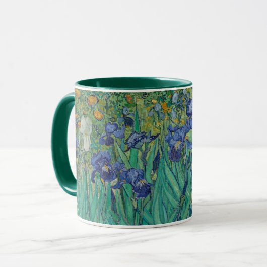 "Ire" von Vincent van Gogh Tasse (Vorderseite Links)