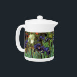 Ire von Vincent van Gogh, Vintag Garden Art<br><div class="desc">Ire (1889) von Vincent van Gogh ist ein Vintages, kunstvolles Post-Impressionismus Landschaftsbild mit Blumengarten mit lila bärtigen Reisen, die von Orangenpfeifen wachsen. An der Kante blüht eine weiße Iris-Blume des Single. Über den Künstler: Vincent Willem van Gogh (1853-1890) war einer der berühmtesten postimpressionistischen Maler seiner Zeit. Seine Arbeit war besonders...</div>