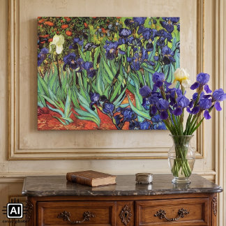 Ire von Vincent van Gogh, Vintag Garden Art Leinwanddruck