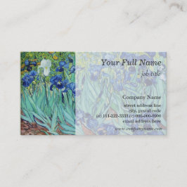 Ire von Vincent van Gogh. Vintage Kunst Visitenkarte
