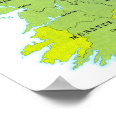 " Ireland: 1981 Historic Medieval ... Poster (Ecke)