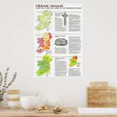" Ireland: 1981 Historic Medieval ... Poster (Küche)