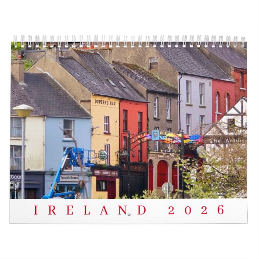 Ireland 2026 calendar kalender (Titelbild)