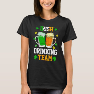 Ireland Beer Irish Drink Team Kleeblatt St Patri T-Shirt