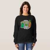 Ireland beer Irish St Patrick's Day Sweatshirt (Vorne ganz)