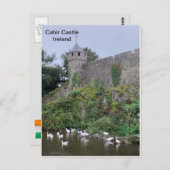 Ireland Cahir Castle, Cahir, Grafschaft Tipperary Postkarte (Vorne/Hinten)
