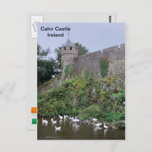 Ireland Cahir Castle, Cahir, Grafschaft Tipperary Postkarte (Vorne/Hinten)