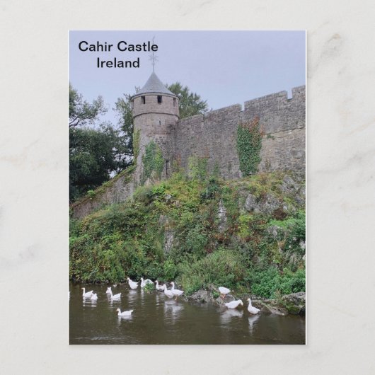 Ireland Cahir Castle, Cahir, Grafschaft Tipperary Postkarte (Vorderseite)