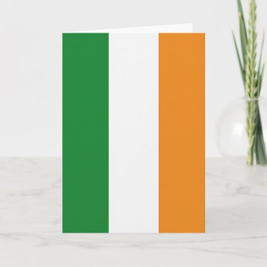 Ireland Colors Pride Great Card Karte (Vorderseite)