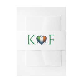 Ireland Couple Wedding Einladungsbanderole