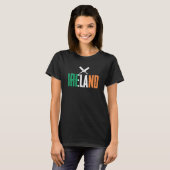 Ireland Cricket Player Cricket Sport T-Shirt (Vorne ganz)