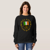 Ireland Éirinn go Brách Ireland Forever Celtic Har Sweatshirt (Vorne ganz)