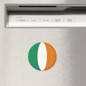 Ireland Fisheye Flag Magnet (In Situ (Geschirrspüler))