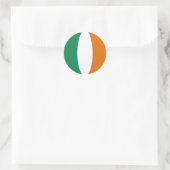 Ireland Fisheye Flag Sticker (Tasche)