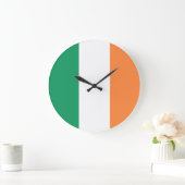 Ireland flag  große wanduhr (Zuhause)