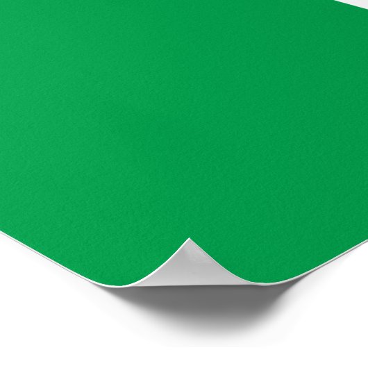 Ireland Flag Poster (Ecke)