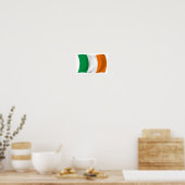Ireland Flag Poster Print (Küche)