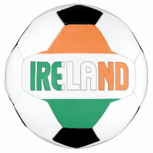 Ireland Flag Tricolor Patriotic Fußball