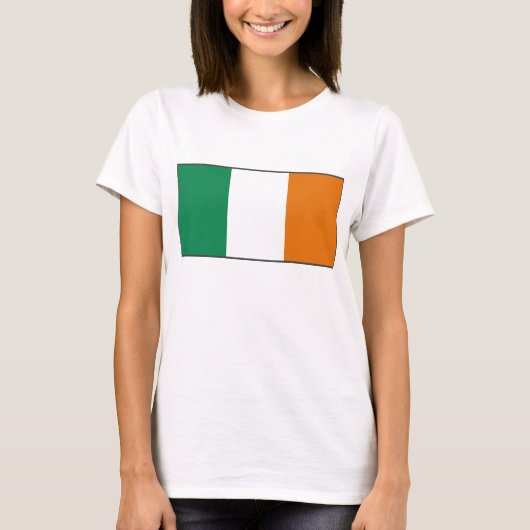 Ireland Flag x Map T - Shirt (Vorderseite)