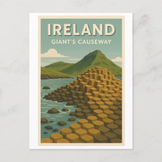 Ireland - Giant's Causeway Postcard Postkarte