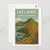 Ireland - Giant's Causeway Postcard Postkarte (Vorne/Hinten)