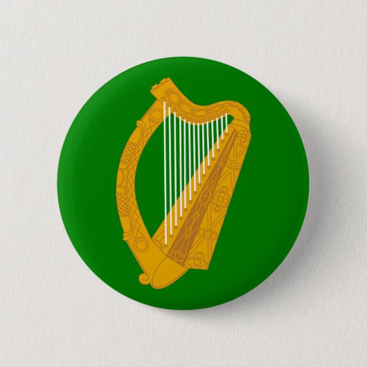 Ireland-Harnfahne Button (Vorderseite)