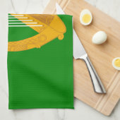Ireland-Harnfahne Küchentuch (Viertel Falte)