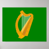 Ireland-Harnfahne Poster (Vorne)