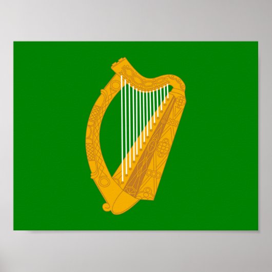 Ireland-Harnfahne Poster (Vorne)