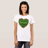 Ireland Heart and roses T-Shirt (Vorne ganz)