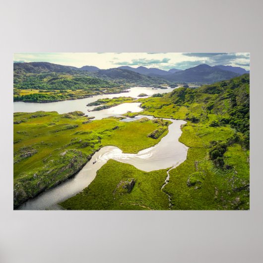 Ireland in Motion and Stillness Poster (Vorne)