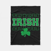 Ireland Irish Ancestry Varsity Style For Men Women Fleecedecke (Vorderseite)