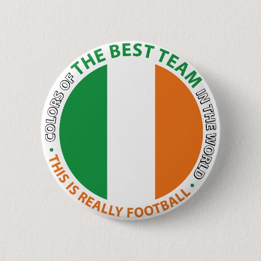 Ireland Irland Art Shield Button (Vorderseite)