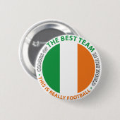 Ireland Irland Art Shield Button (Vorne & Hinten)