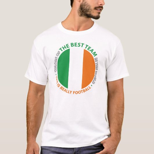 Ireland Irland Art Shield T-Shirt (Vorderseite)